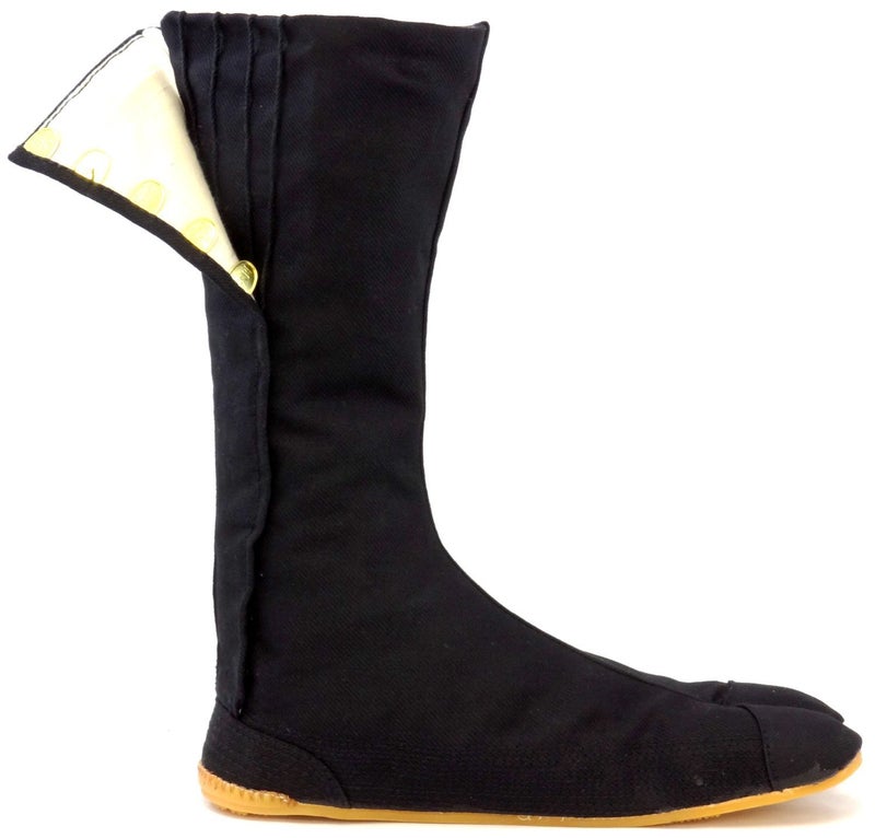 Rikio Fighter Black Jikatabi (Outdoor Tabi) - 29, US Men 11; EU 44 - Image 1